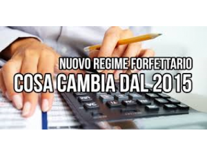 Nuovo regime forfettario 2015