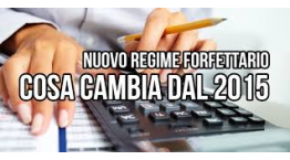 Nuovo regime forfettario 2015